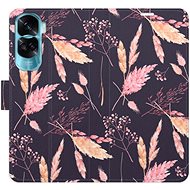 iSaprio Flip case Ornamental Flowers 02 for Honor 90 Lite 5G - Phone Case
