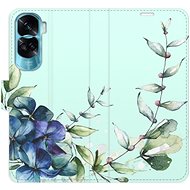 iSaprio Flip Case Blue Flowers for Honor 90 Lite 5G - Phone Case