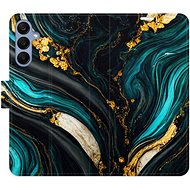 iSaprio Flip case Dark Paint for Samsung Galaxy A25 5G - Phone Case