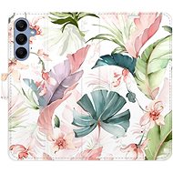 iSaprio Flip Case Flower Pattern 07 for Samsung Galaxy A25 5G - Phone Case