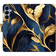 iSaprio Flip case GoldBlue for Samsung Galaxy A25 5G - Phone Case