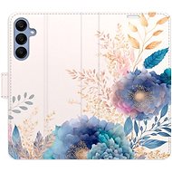 iSaprio Flip case Ornamental Flowers 03 for Samsung Galaxy A25 5G - Phone Case