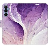 iSaprio Flip Case Purple Paint for Samsung Galaxy A25 5G - Phone Case