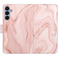 iSaprio Flip Case RoseGold Marble for Samsung Galaxy A25 5G - Phone Case
