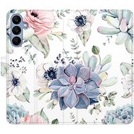 iSaprio Flip Case Succulents for Samsung Galaxy A25 5G - Phone Case