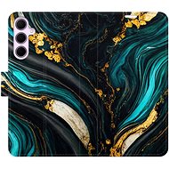 iSaprio Flip case Dark Paint for Samsung Galaxy A35 5G - Phone Case