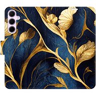 iSaprio Flip case GoldBlue for Samsung Galaxy A35 5G - Phone Case