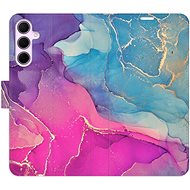 iSaprio Flip Case Colour Marble 02 for Samsung Galaxy A55 5G - Phone Case