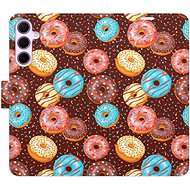 iSaprio Flip pouzdro Donuts Pattern pro Samsung Galaxy A55 5G - Phone Case