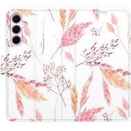 iSaprio Flip case Ornamental Flowers for Samsung Galaxy A55 5G - Phone Case