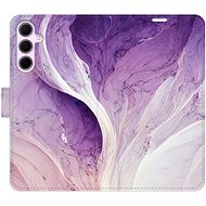 iSaprio Flip Case Purple Paint for Samsung Galaxy A55 5G - Phone Case