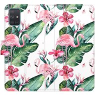 iSaprio Flip Case Flamingos Pattern for Samsung Galaxy A71 - Phone Case