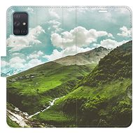 iSaprio Flip case Mountain Valley for Samsung Galaxy A71 - Phone Case