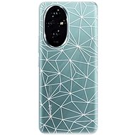 iSaprio Abstract Triangles 03 - white - Honor 200 - Phone Cover