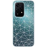 iSaprio Abstract Triangles 03 - white - Honor 200 Lite - Phone Cover