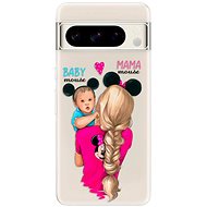 iSaprio Mama Mouse Blonde and Boy - Google Pixel 8 Pro - Phone Cover