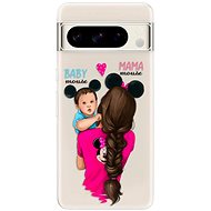 iSaprio Mama Mouse Brunette and Boy - Google Pixel 8 Pro - Phone Cover
