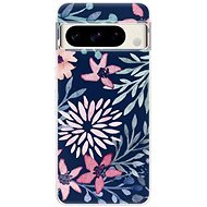 iSaprio Leaves on Blue - Google Pixel 8 Pro - Phone Cover