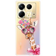 iSaprio Lady Giraffe - Infinix Note 40 - Phone Cover