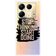 iSaprio Start Doing - black - Infinix Note 40 - Phone Cover