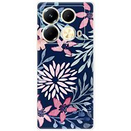 iSaprio Leaves on Blue - Infinix Note 40 - Phone Cover