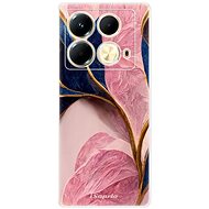 iSaprio Pink Blue Leaves - Infinix Note 40 - Phone Cover