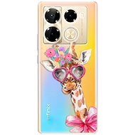 iSaprio Lady Giraffe - Infinix Note 40 PRO / Note 40 PRO+ 5G - Phone Cover