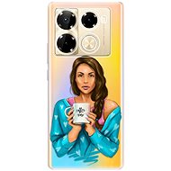 iSaprio Coffe Now - Brunette - Infinix Note 40 PRO / Note 40 PRO+ 5G - Phone Cover