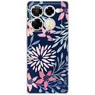 iSaprio Leaves on Blue - Infinix Note 40 PRO / Note 40 PRO+ 5G - Phone Cover
