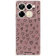 iSaprio Heart Dark - Infinix Note 40 PRO / Note 40 PRO+ 5G - Phone Cover