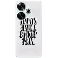 iSaprio Backup Plan - Poco F6 - Phone Cover