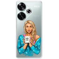 iSaprio Coffe Now - Blond - Poco F6 - Phone Cover