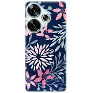 iSaprio Leaves on Blue - Poco F6 - Phone Cover