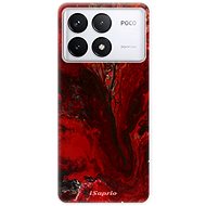 iSaprio RedMarble 17 - Poco F6 Pro - Phone Cover