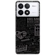 iSaprio Text 01 - Poco F6 Pro - Phone Cover