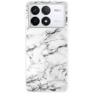 iSaprio White Marble 01 - Poco F6 Pro - Phone Cover