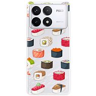 iSaprio Sushi Pattern - Poco F6 Pro - Phone Cover