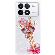 iSaprio Lady Giraffe - Poco F6 Pro - Phone Cover