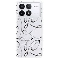 iSaprio Fancy - black - Poco F6 Pro - Phone Cover