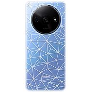 iSaprio Abstract Triangles 03 - white - Xiaomi Redmi A3 - Phone Cover