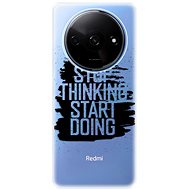 iSaprio Start Doing - black - Xiaomi Redmi A3 - Phone Cover