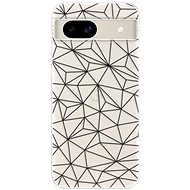 iSaprio Abstract Triangles 03 - black - Google Pixel 8a - Phone Cover