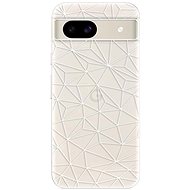 iSaprio Abstract Triangles 03 - white - Google Pixel 8a - Phone Cover