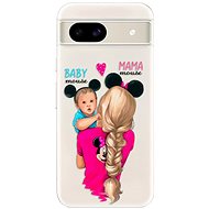 iSaprio Mama Mouse Blonde and Boy - Google Pixel 8a - Phone Cover