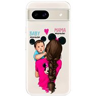 iSaprio Mama Mouse Brunette and Boy - Google Pixel 8a - Phone Cover