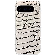 iSaprio Handwriting 01 - black - Google Pixel 9 / 9 Pro - Phone Cover