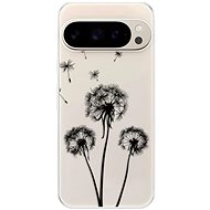 iSaprio Three Dandelions - black - Google Pixel 9 / 9 Pro - Phone Cover