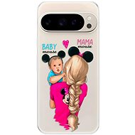 iSaprio Mama Mouse Blonde and Boy - Google Pixel 9 / 9 Pro - Phone Cover