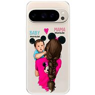 iSaprio Mama Mouse Brunette and Boy - Google Pixel 9 / 9 Pro - Phone Cover