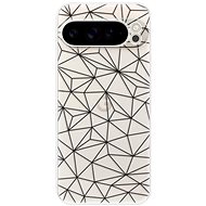iSaprio Abstract Triangles 03 - black - Google Pixel 9 Pro XL - Phone Cover